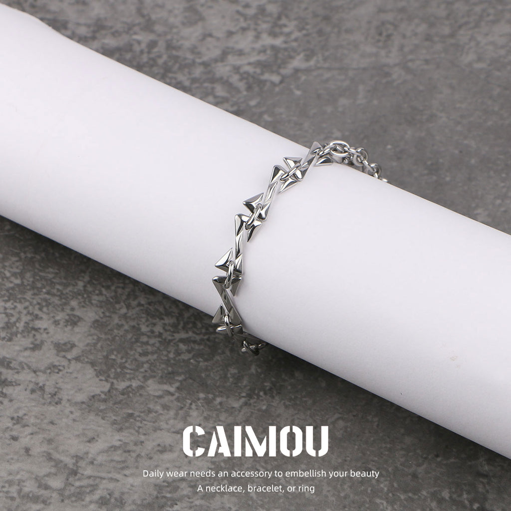 z-shaped bracelet