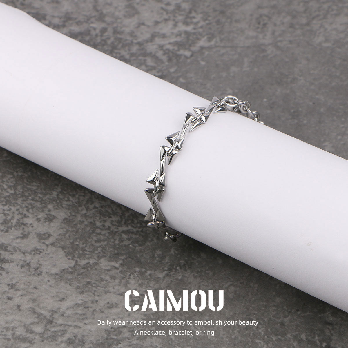 z-shaped bracelet