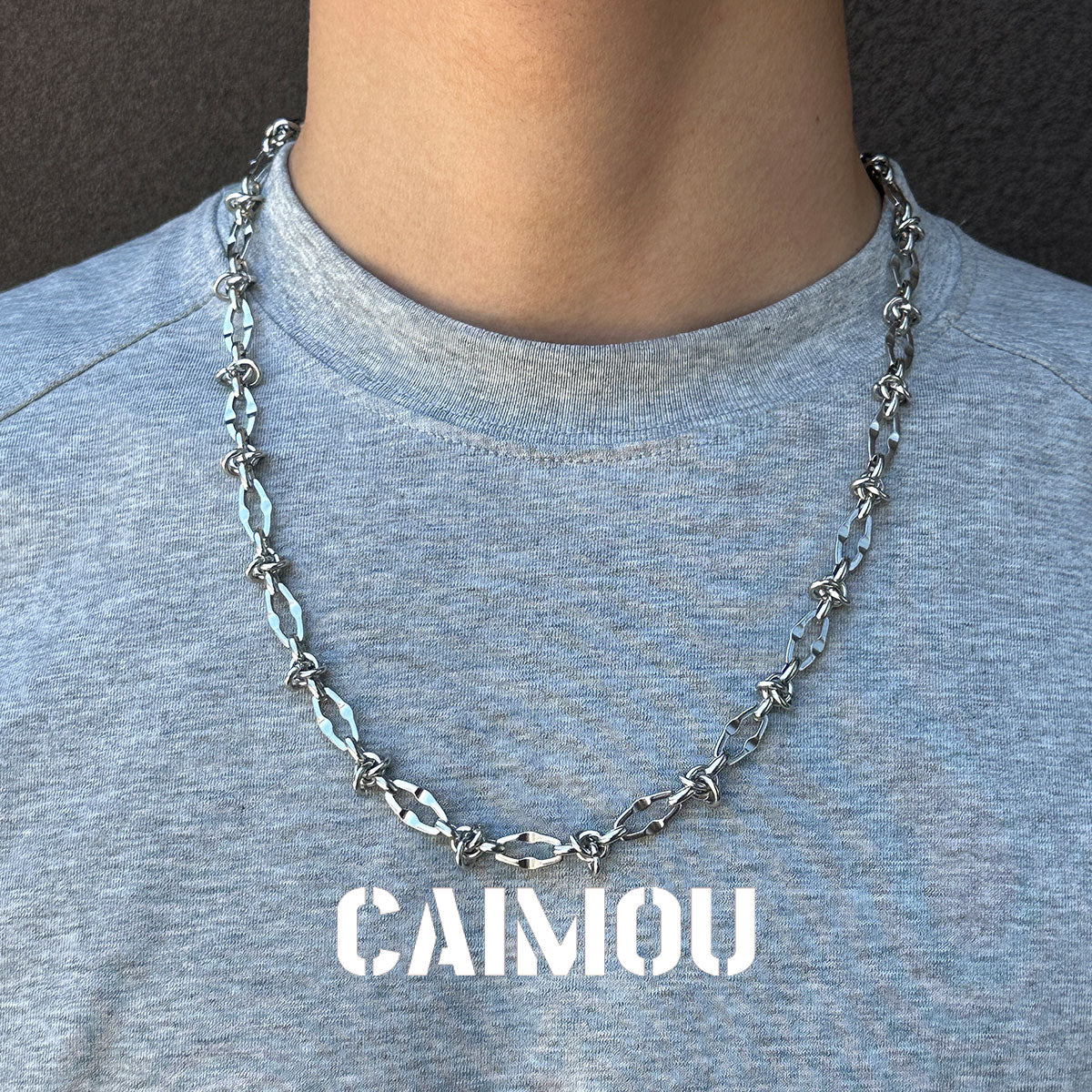 Hollow Star Knot Chain Necklace