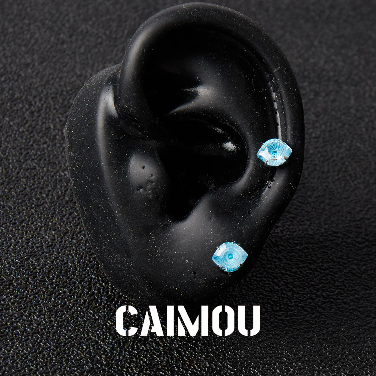 Evil Eye Zircon Stud Earrings