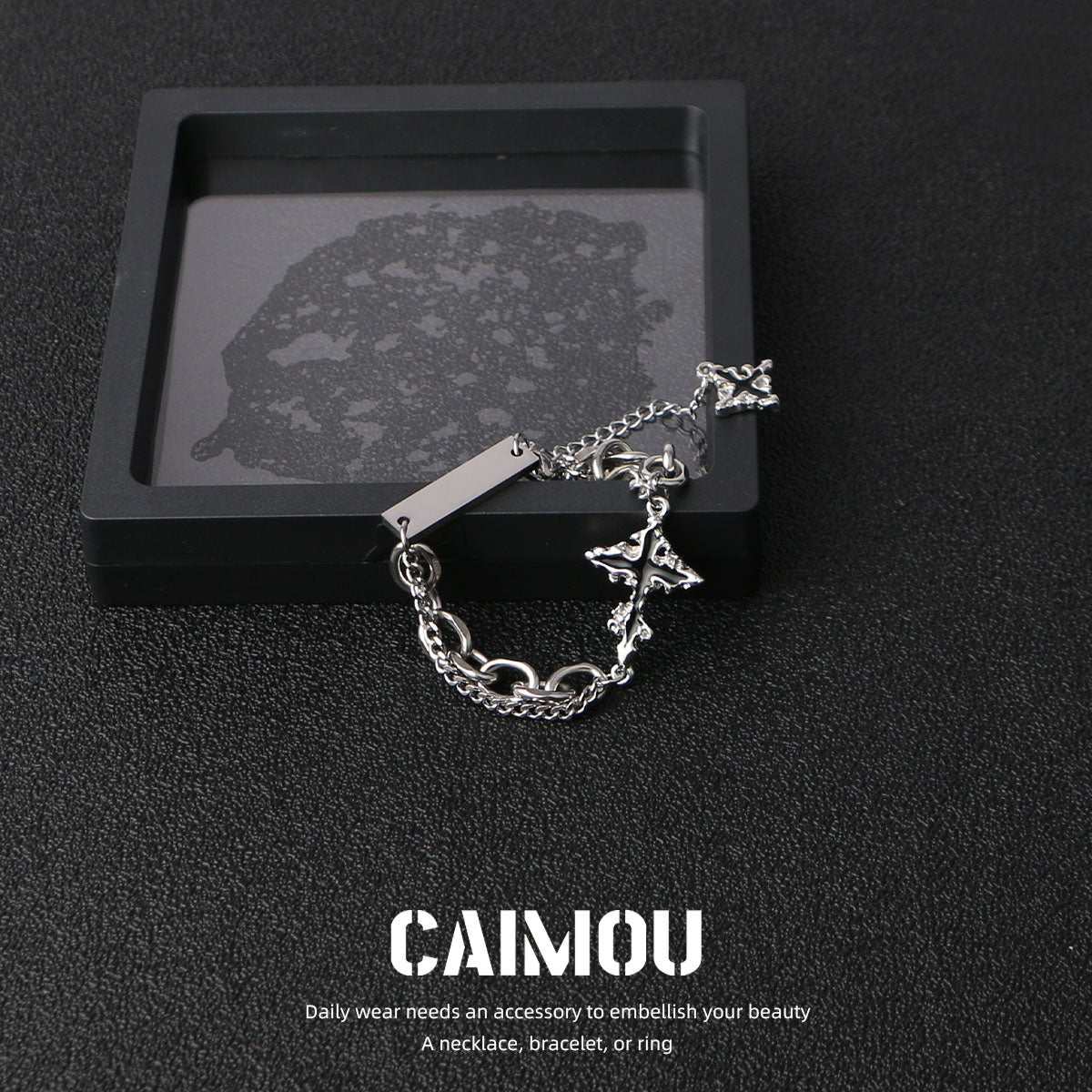 Dark Cross Bracelet
