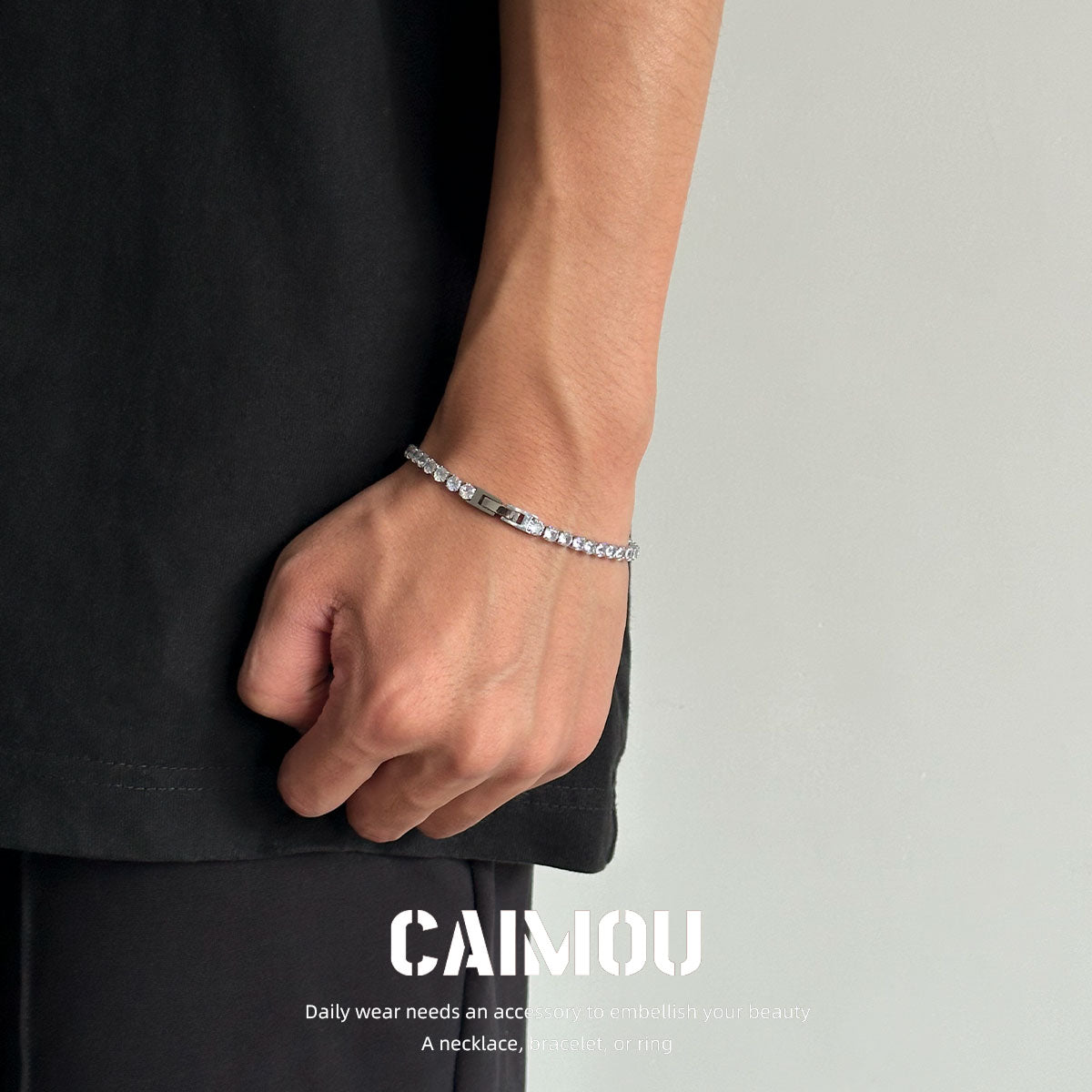 Full Paved Zircon Tennis Bracelet