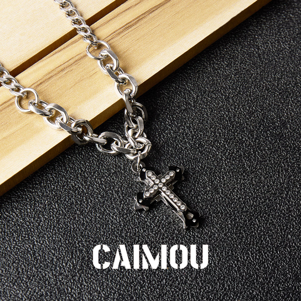 Cuban cross necklace
