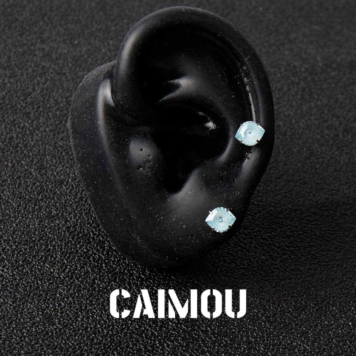 Evil Eye Zircon Stud Earrings