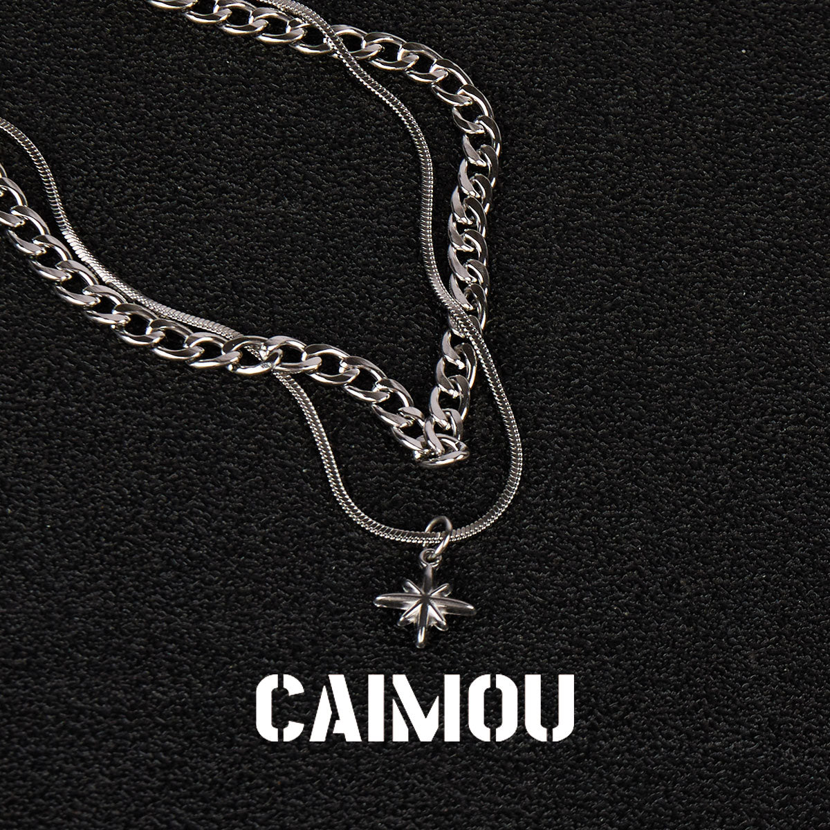Octagram Double Layer Necklace