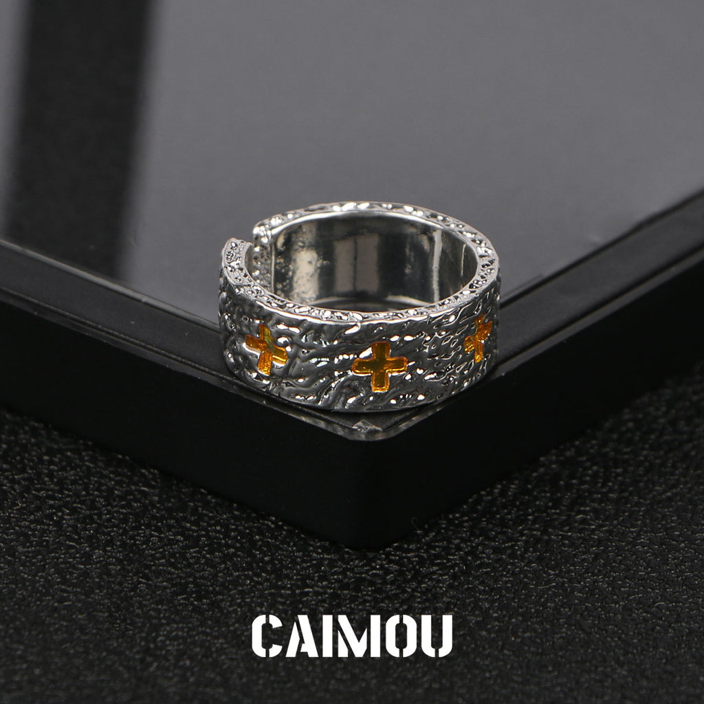 Gold Cross Ring