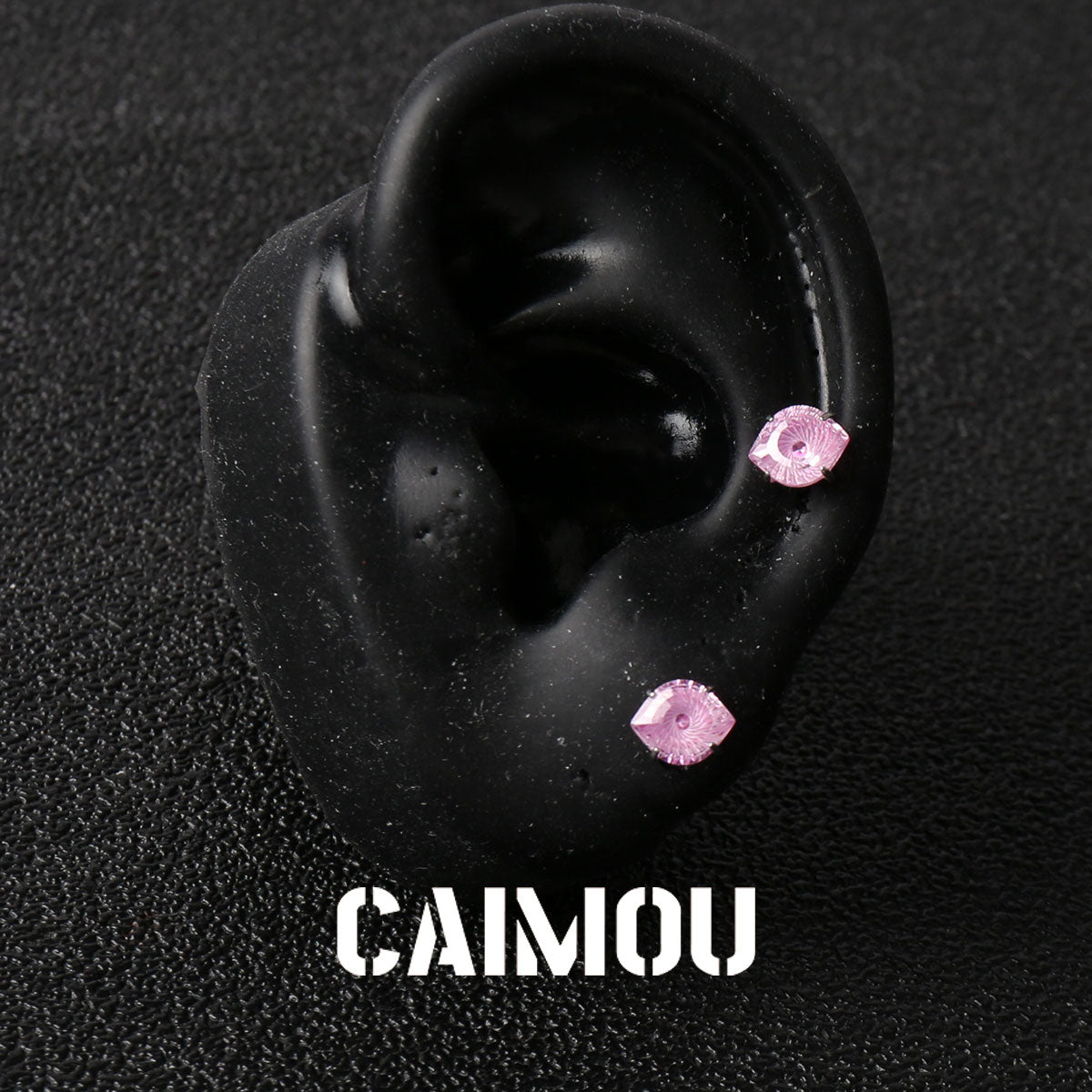 Evil Eye Zircon Stud Earrings