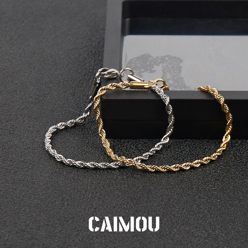 Twist Rope Chain Bracelet