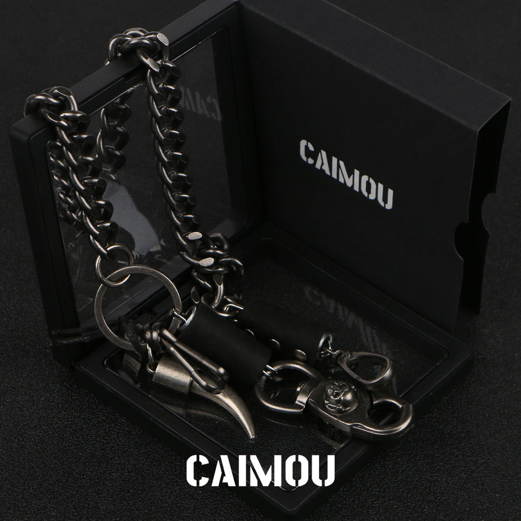 Tusk Pendant Single Layer Pants Chain