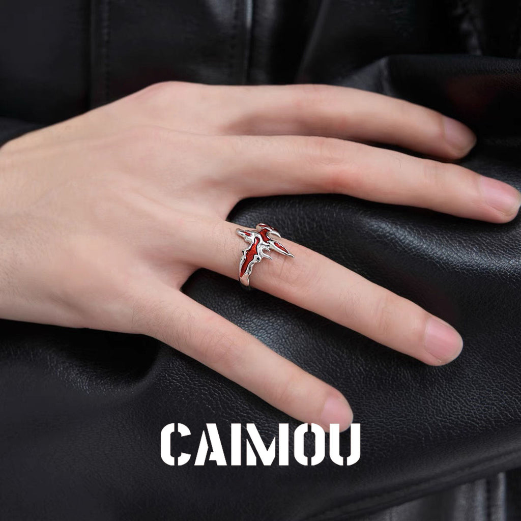 red fluid ring