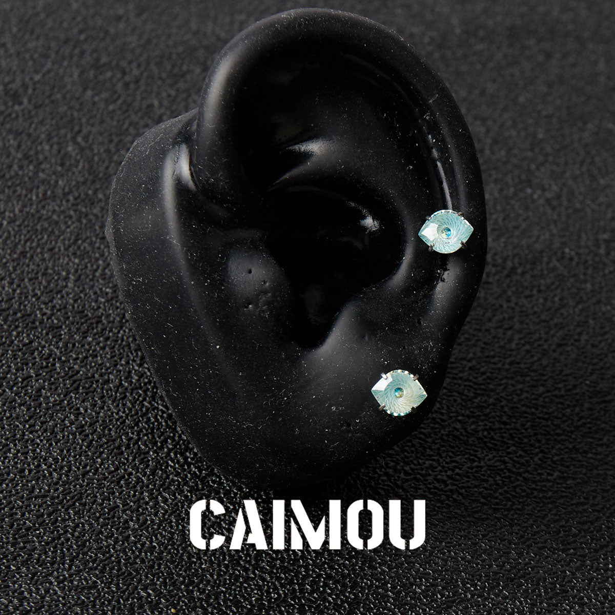 Evil Eye Zircon Stud Earrings