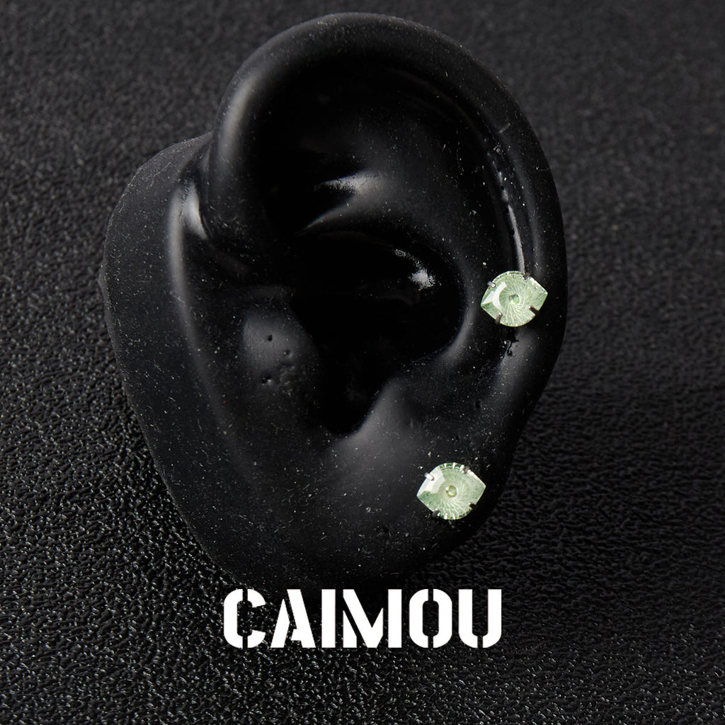 Evil Eye Zircon Stud Earrings