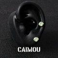 Evil Eye Zircon Stud Earrings