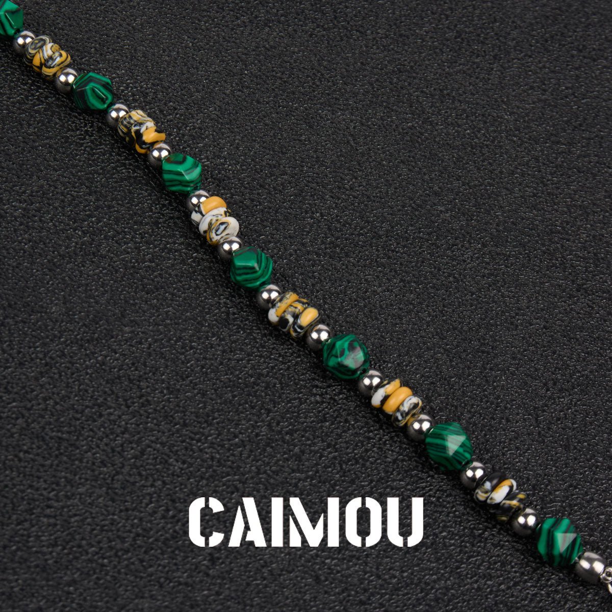 Malachite Beaded Bracelet