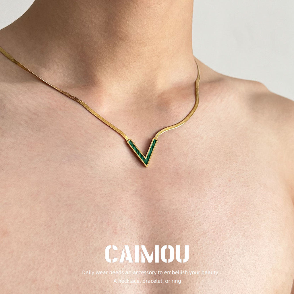 V-Shape Choker Necklace