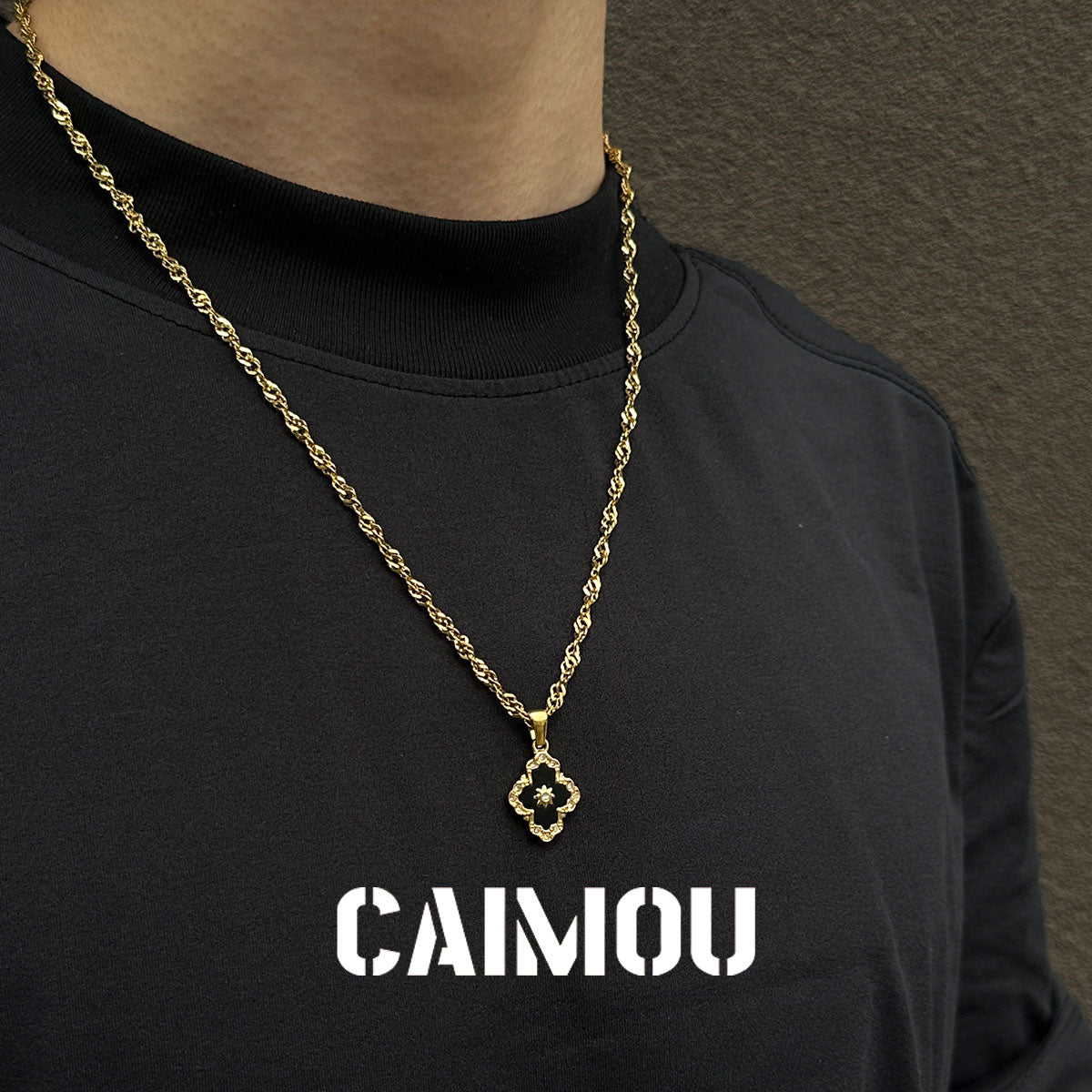 Four-Leaf Clover Pendant Necklace