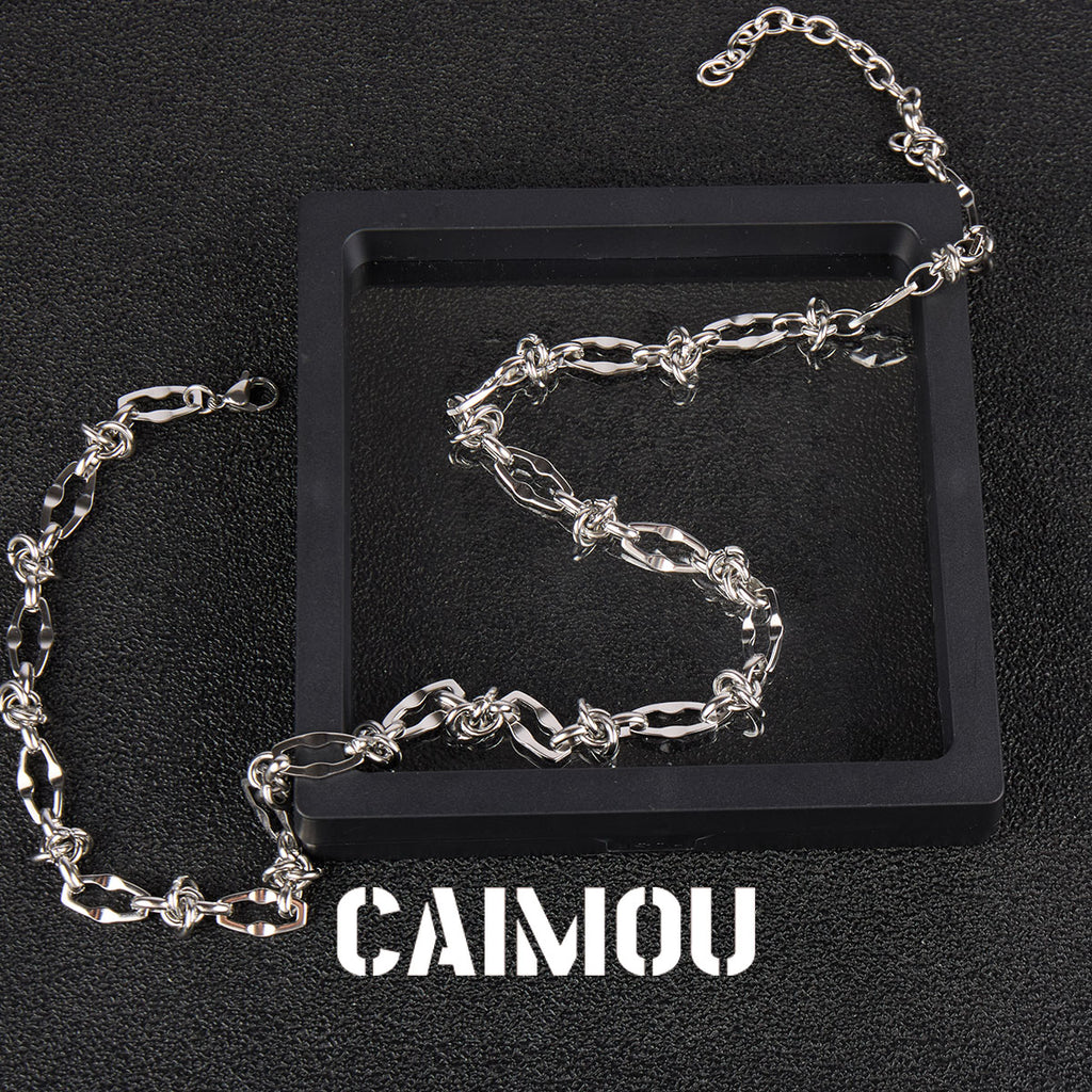 Hollow Star Knot Chain Necklace