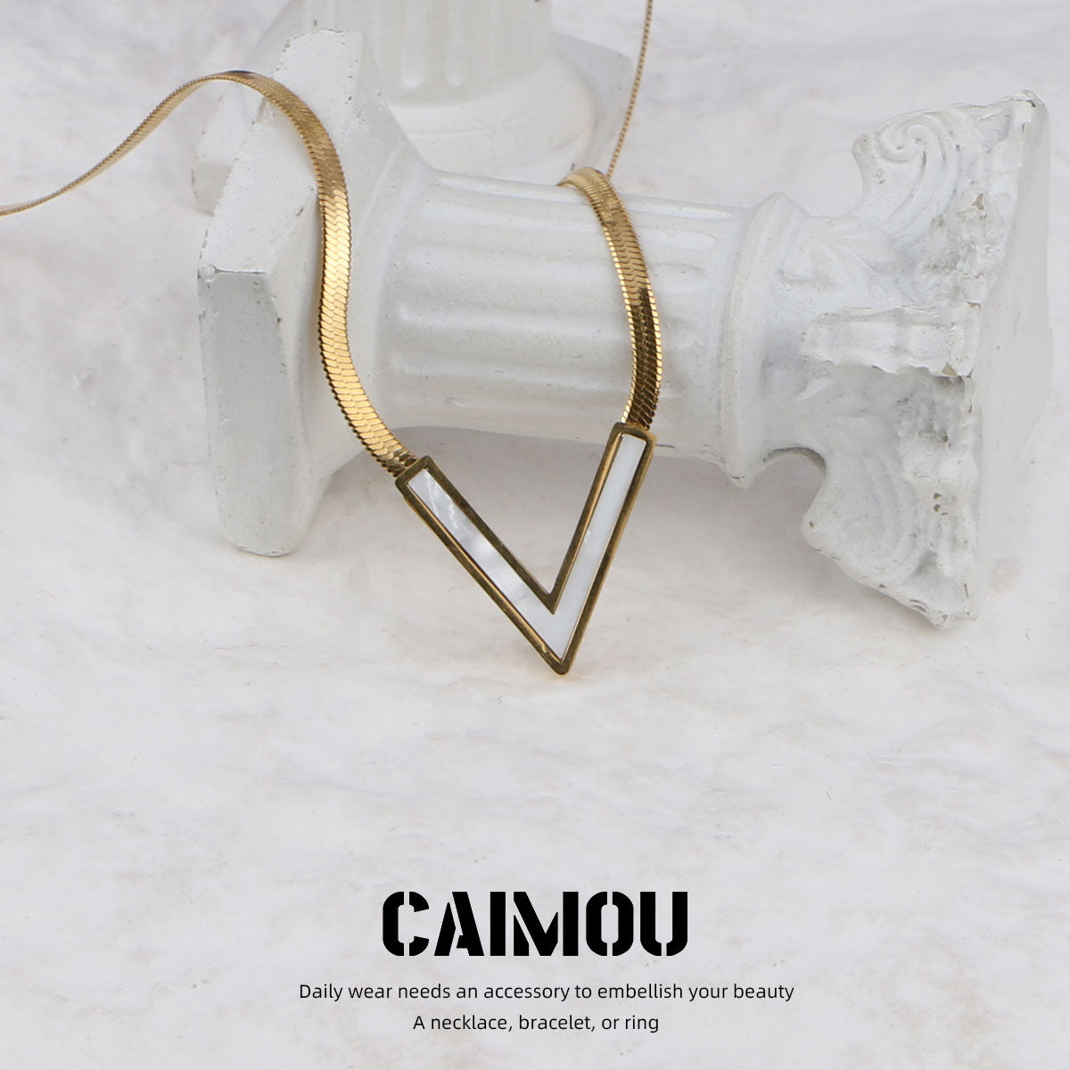 V-Shape Choker Necklace