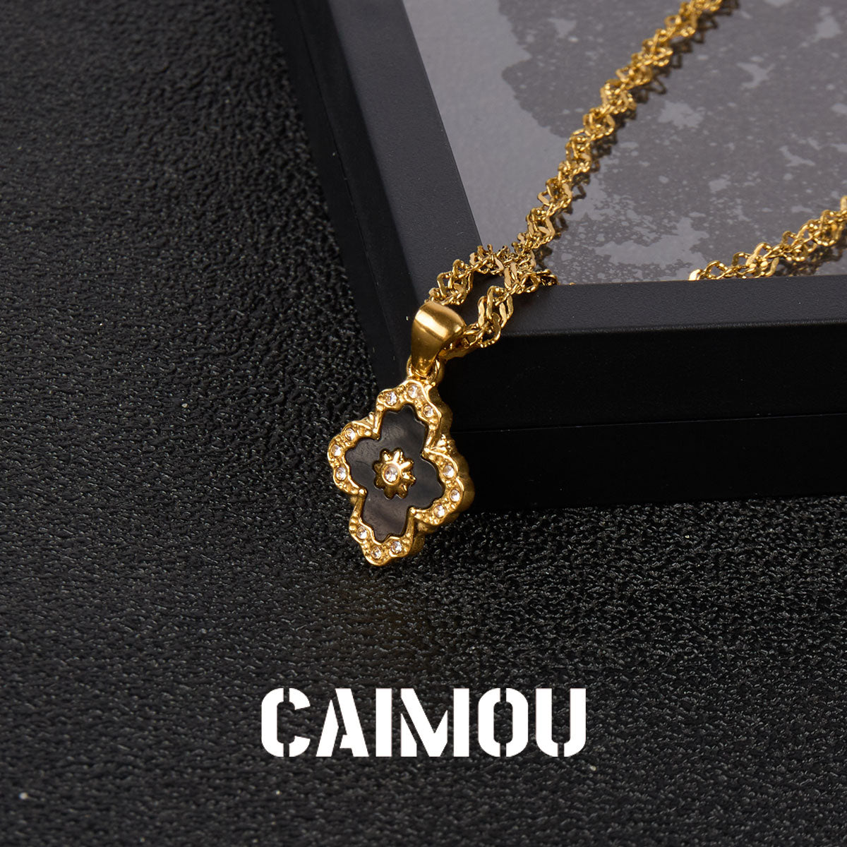 Four-Leaf Clover Pendant Necklace