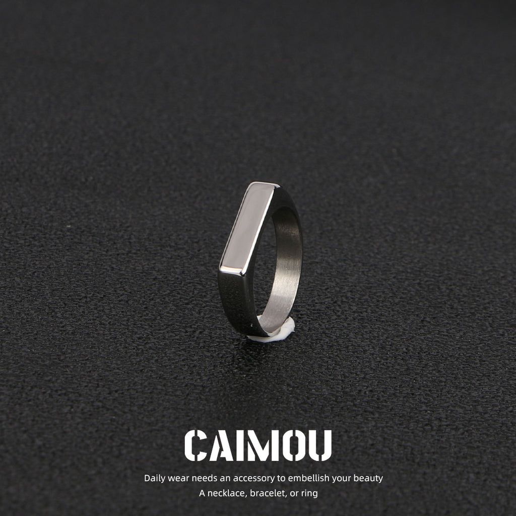💍Solid color ring