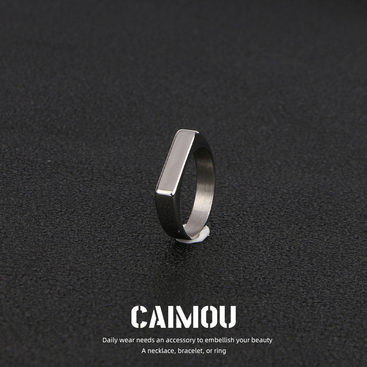 💍Solid color ring