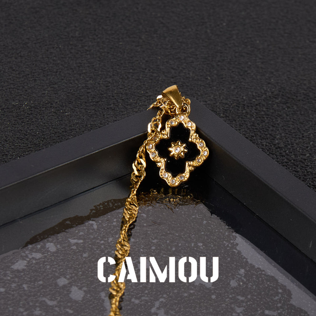 Four-Leaf Clover Pendant Necklace