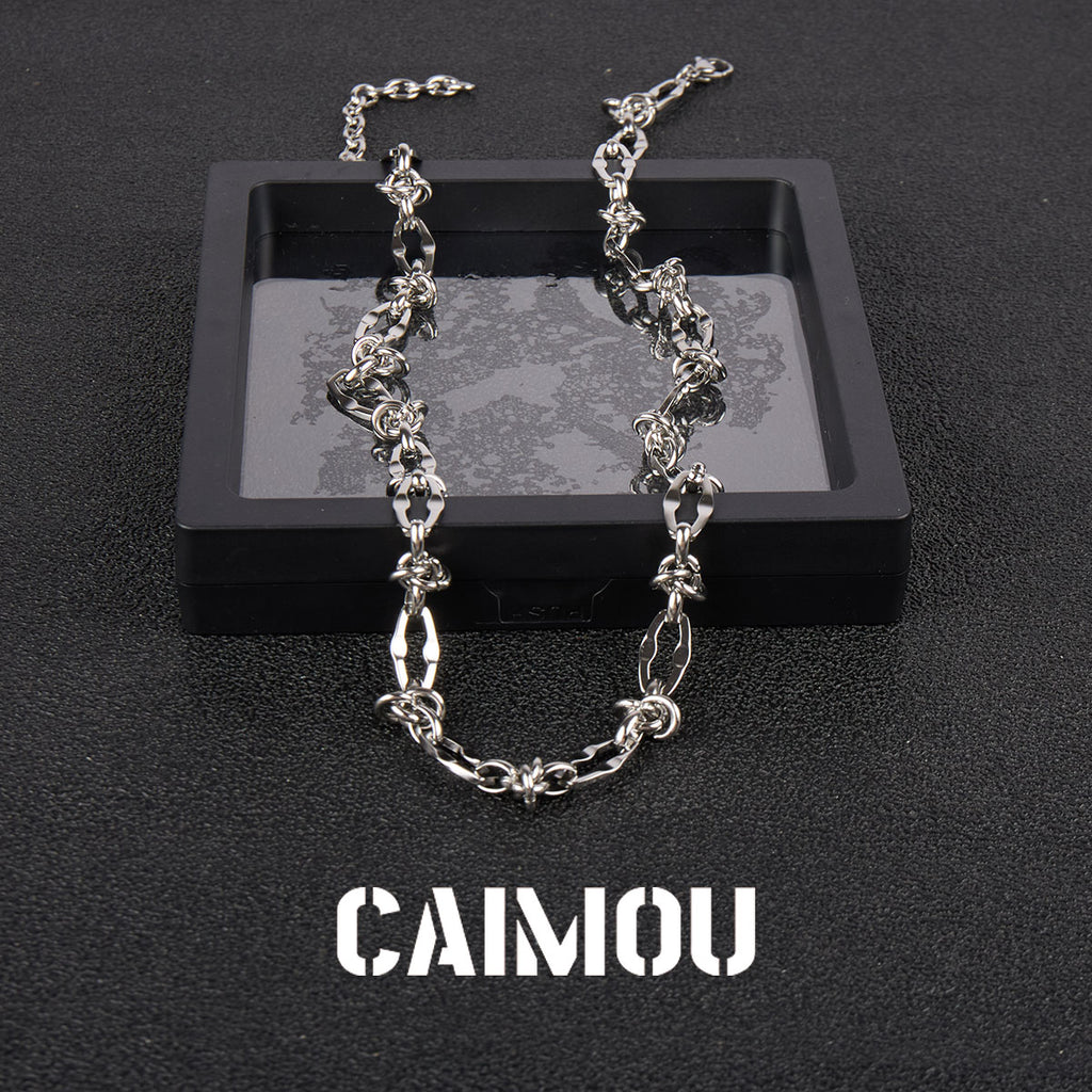 Hollow Star Knot Chain Necklace
