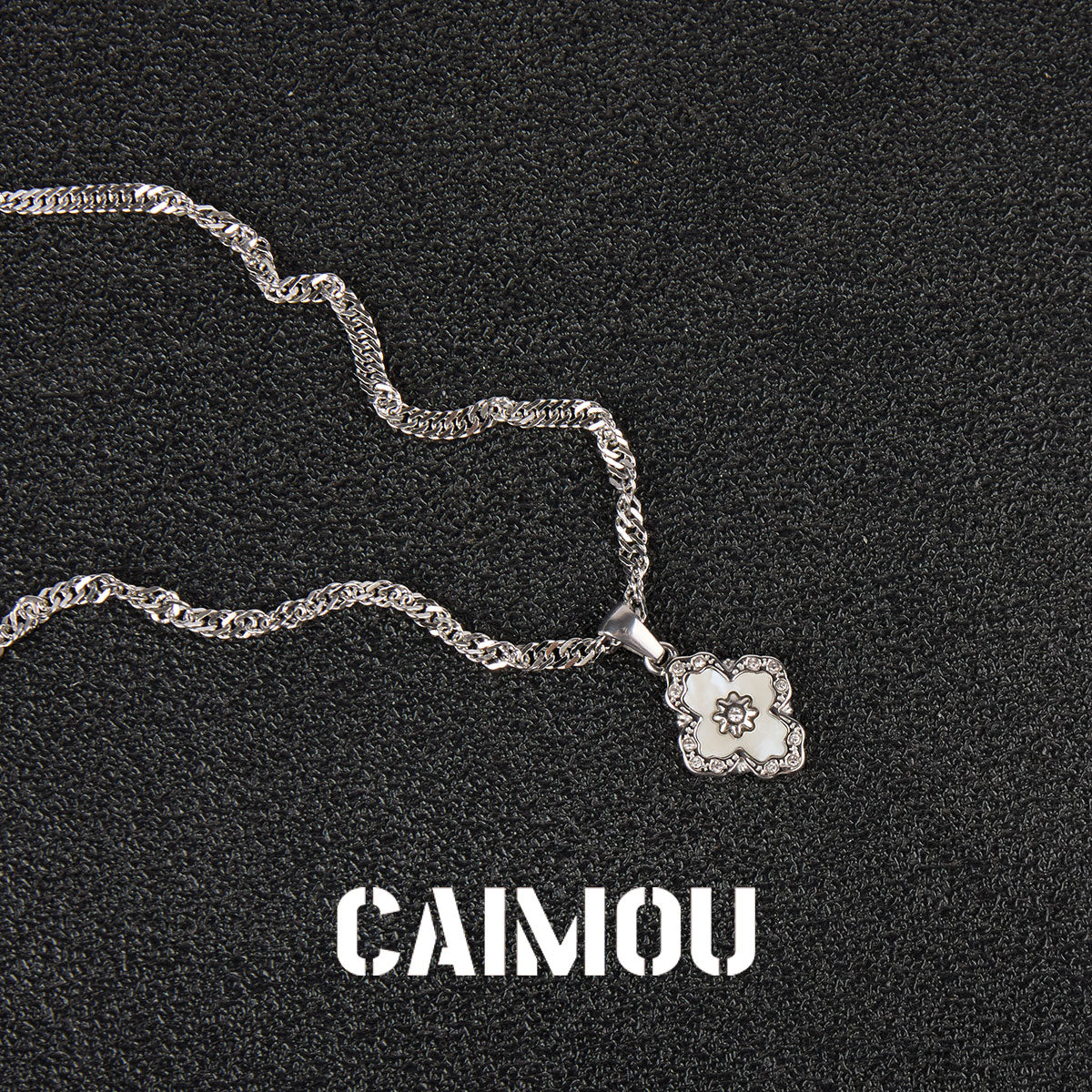 Four-Leaf Clover Pendant Necklace