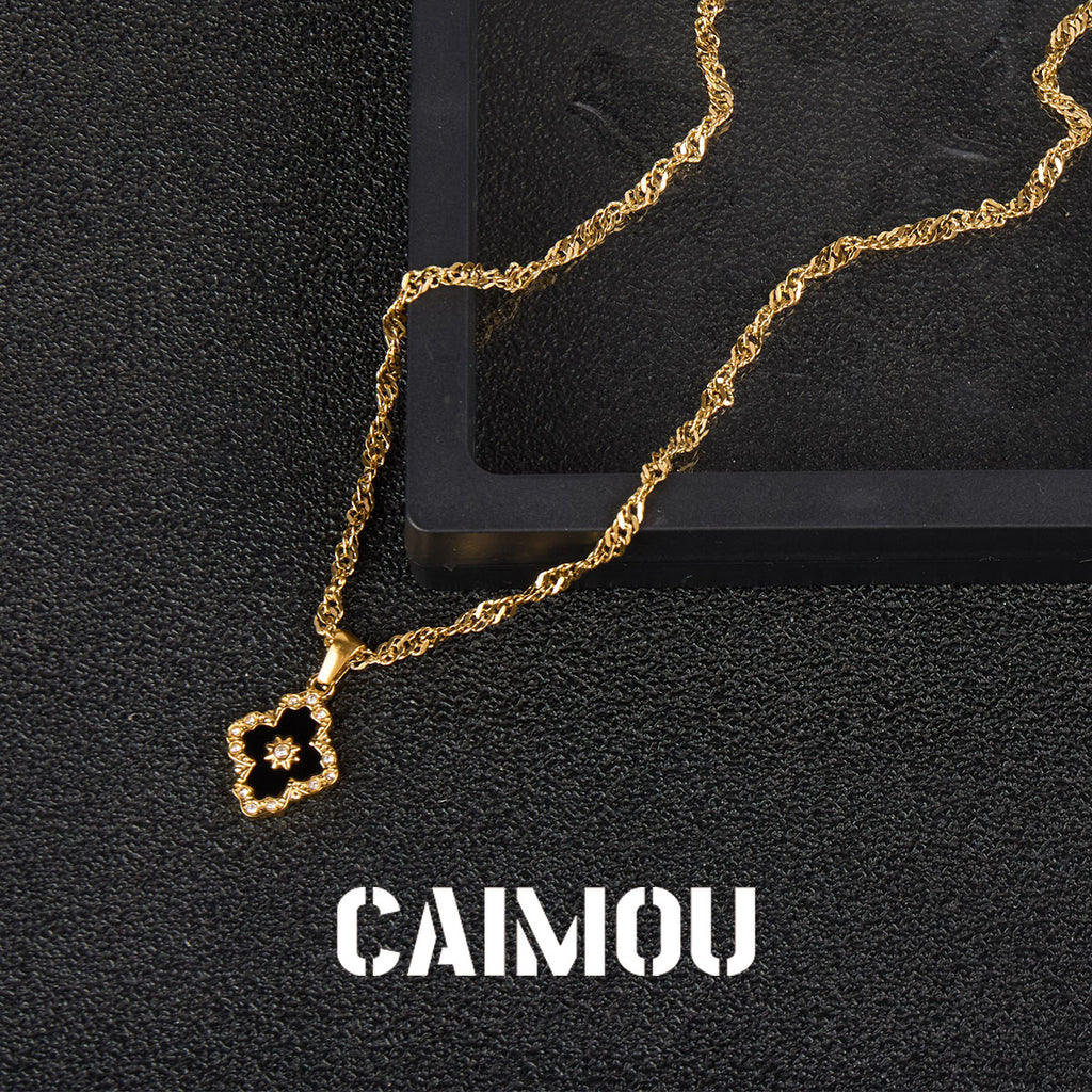 Four-Leaf Clover Pendant Necklace