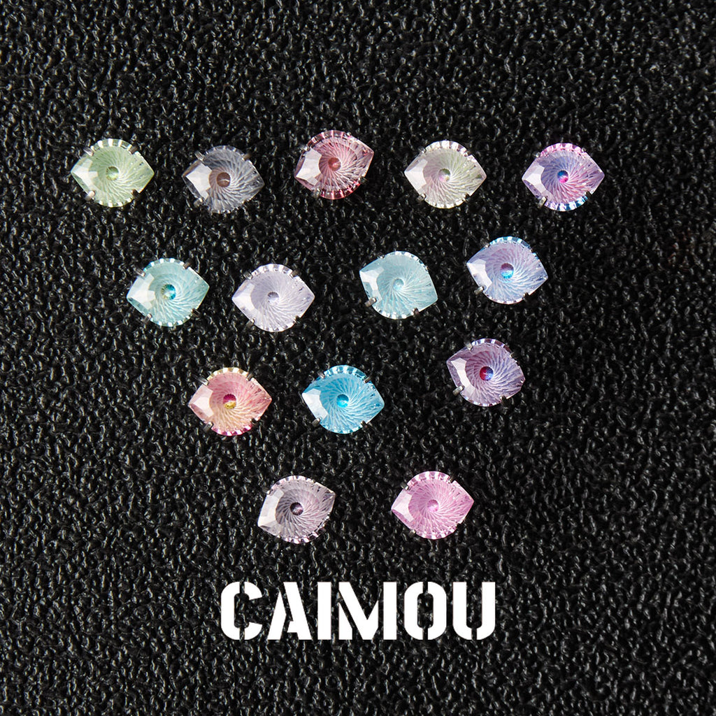 Evil Eye Zircon Stud Earrings