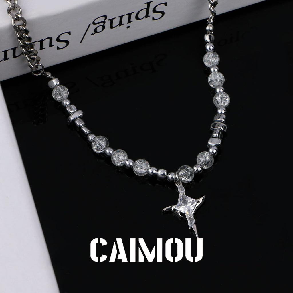 ✨✝️cross zircon necklace