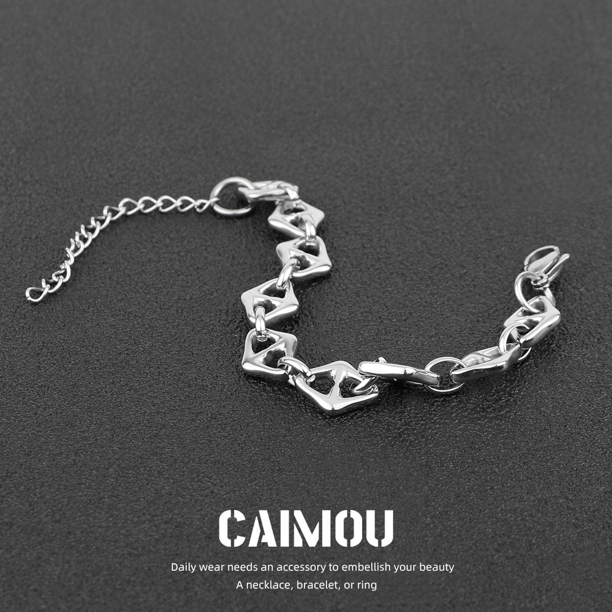 Geometric Rhombus Bracelet