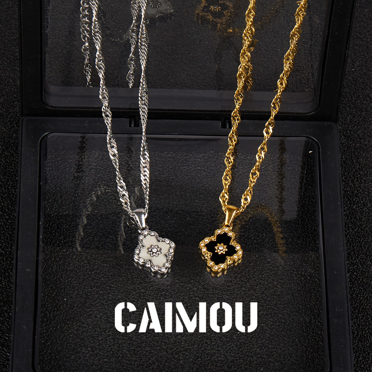 Four-Leaf Clover Pendant Necklace