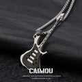 Electric Guitar Pendant Necklace