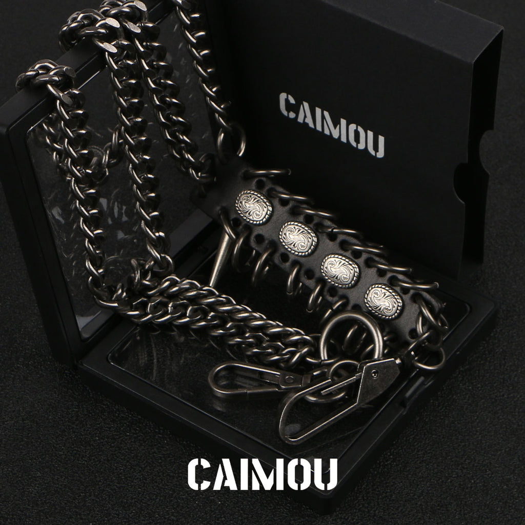 Spiked Dragon Spine Double Layer Pants Chain