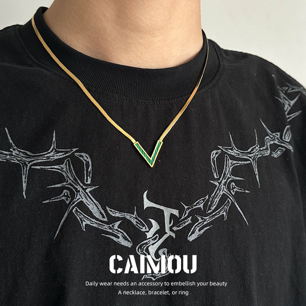 V-Shape Choker Necklace