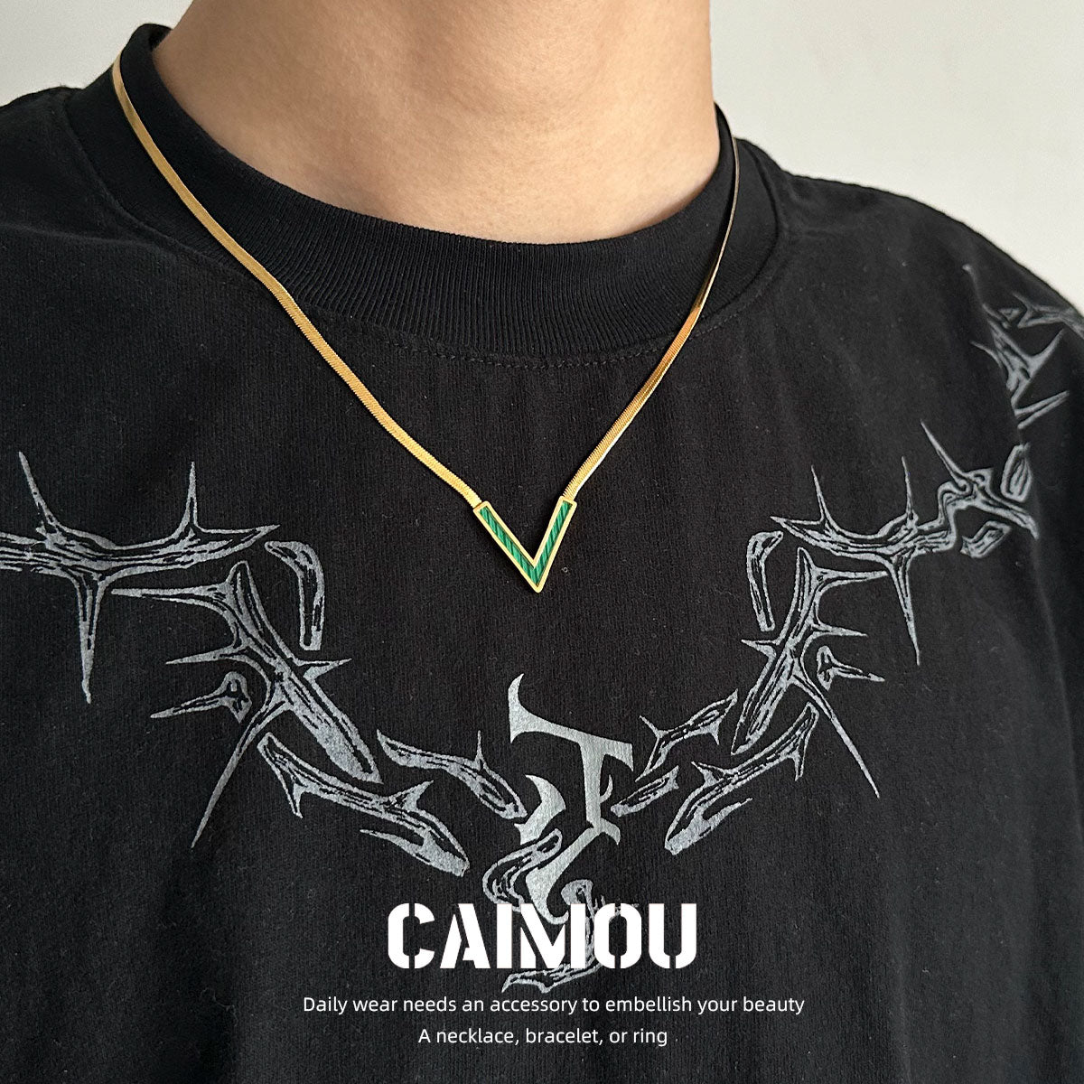 V-Shape Choker Necklace