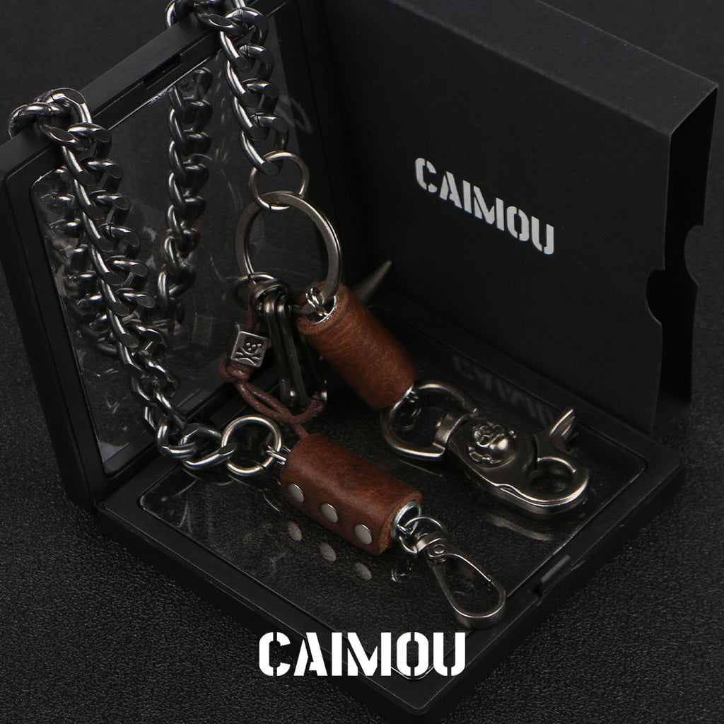 Tusk Pendant Single Layer Pants Chain