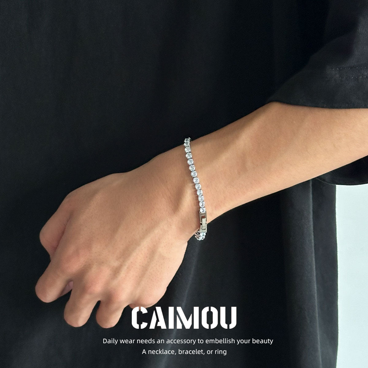 Full Paved Zircon Tennis Bracelet