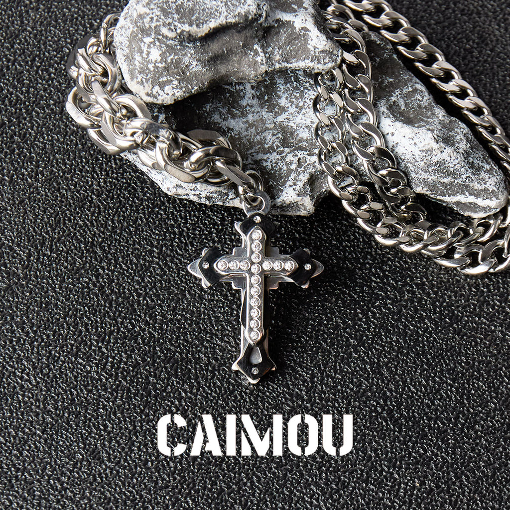 Cuban cross necklace