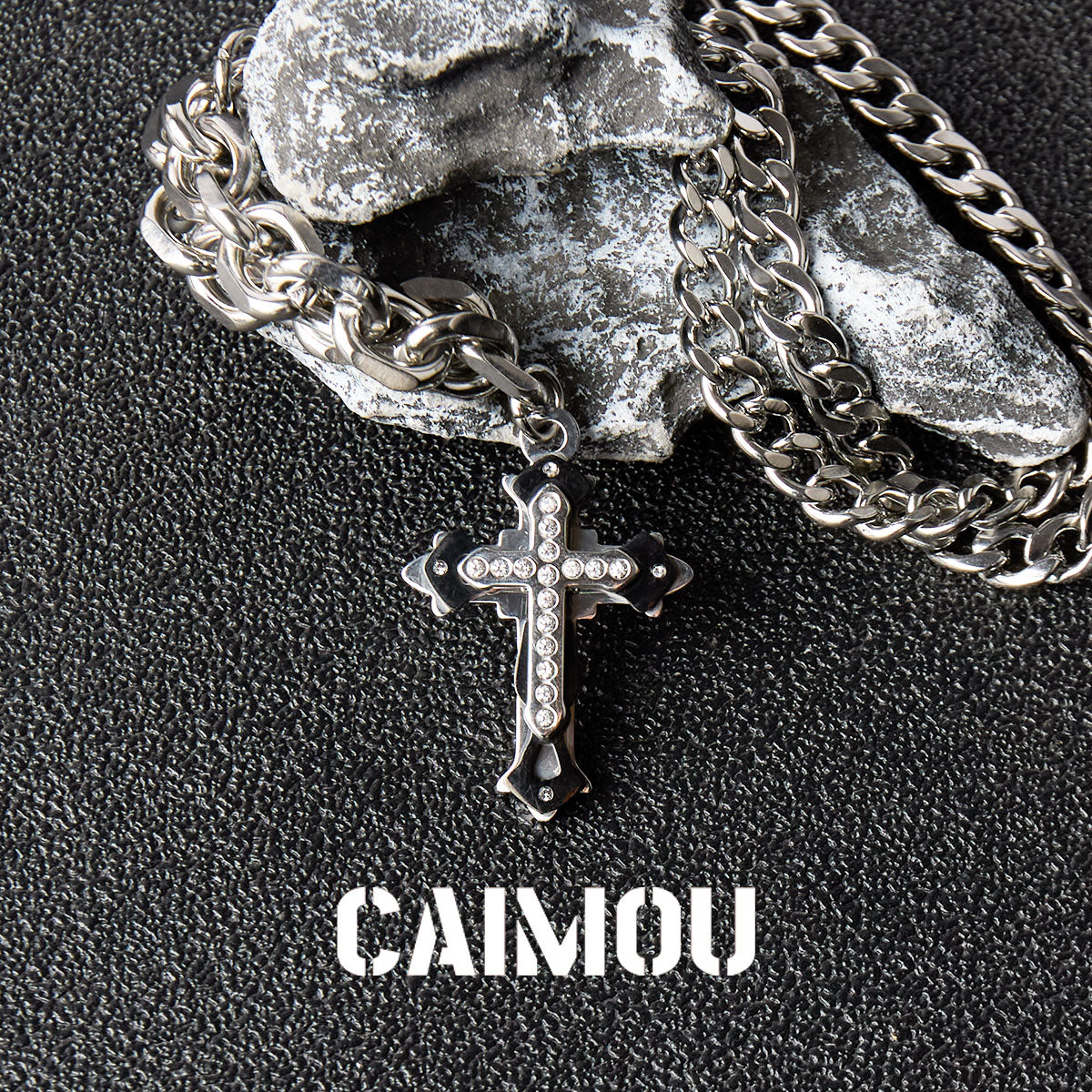 Cuban cross necklace