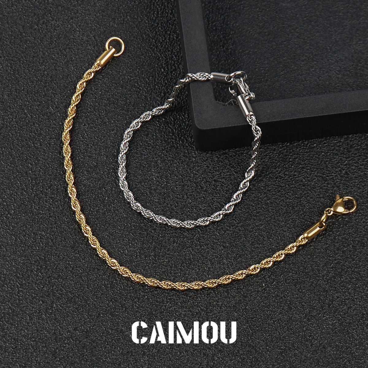 Twist Rope Chain Bracelet