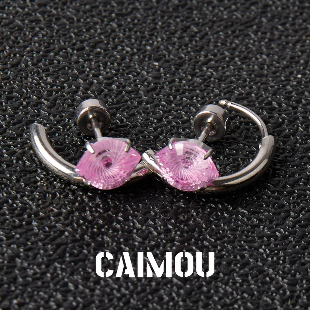 Evil Eye Zircon Stud Earrings