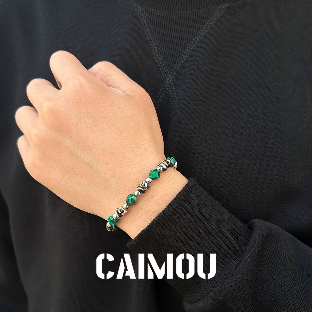 Malachite Beaded Bracelet