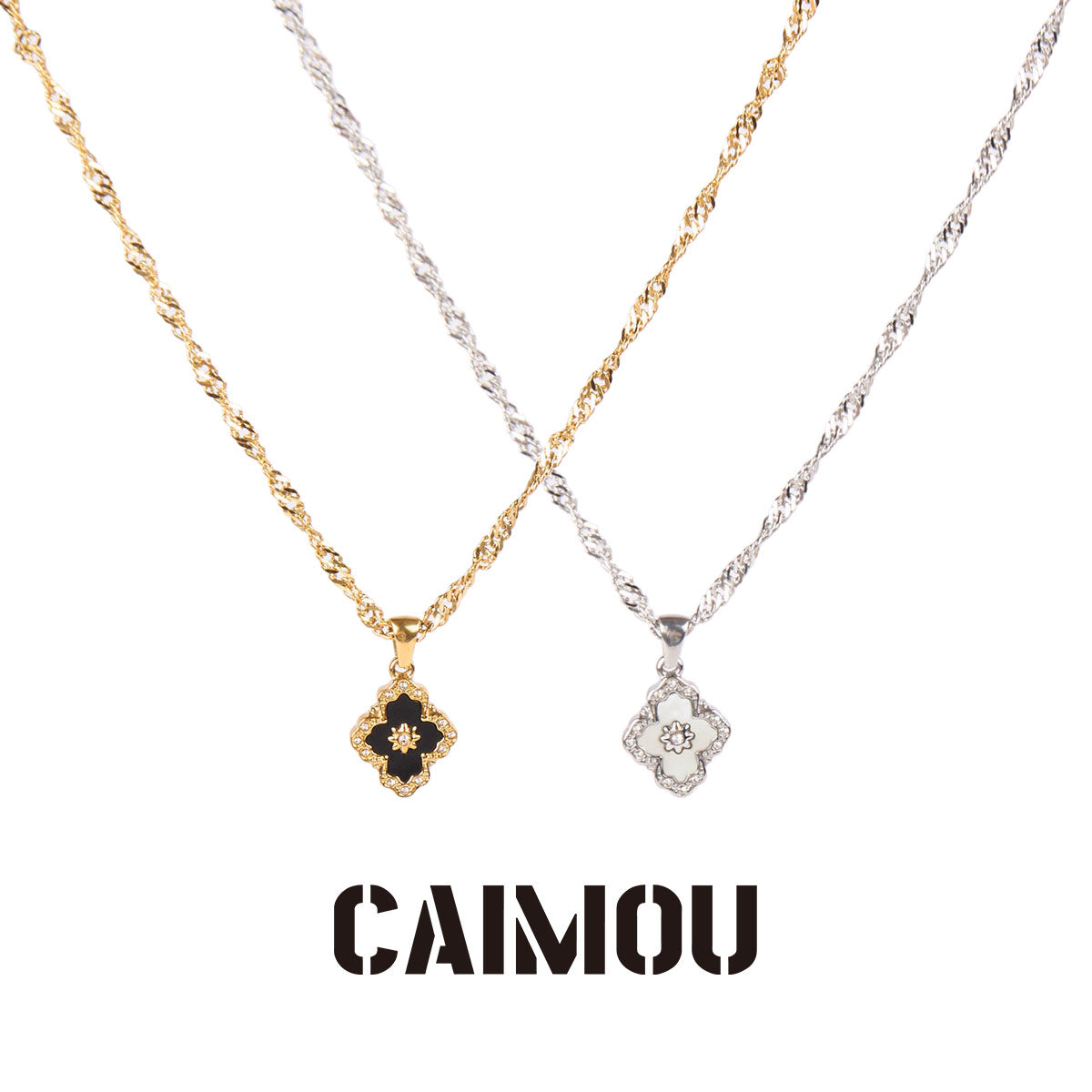 Four-Leaf Clover Pendant Necklace