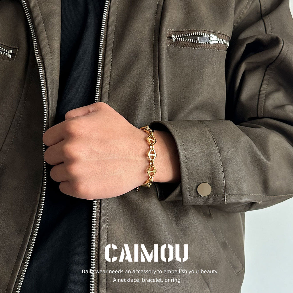 Geometric Rhombus Bracelet