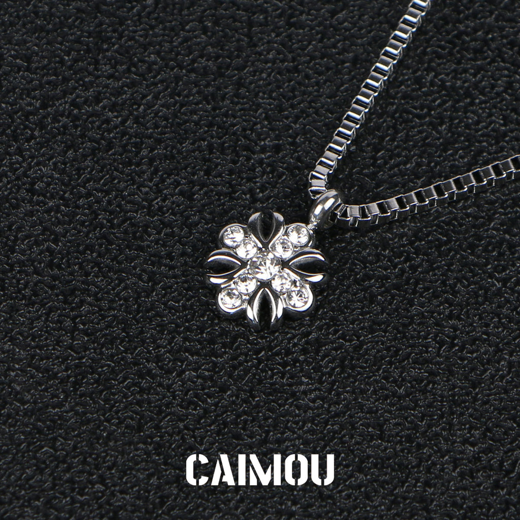 🌸✝️Cross flower necklace