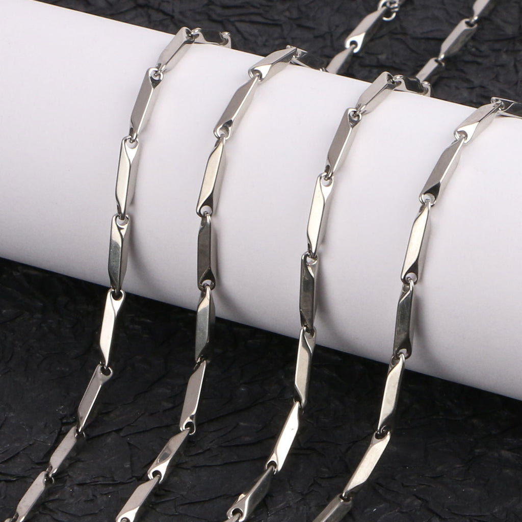 Melon Seed Link Necklace