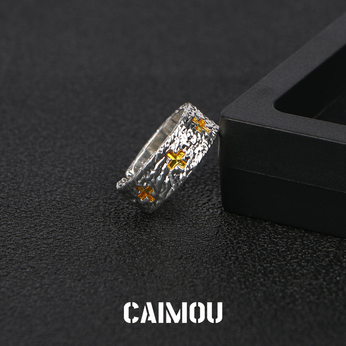 Gold Cross Ring