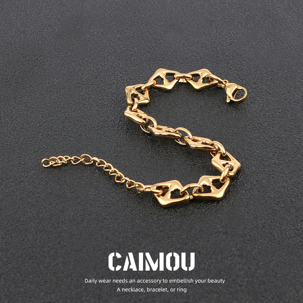 Geometric Rhombus Bracelet